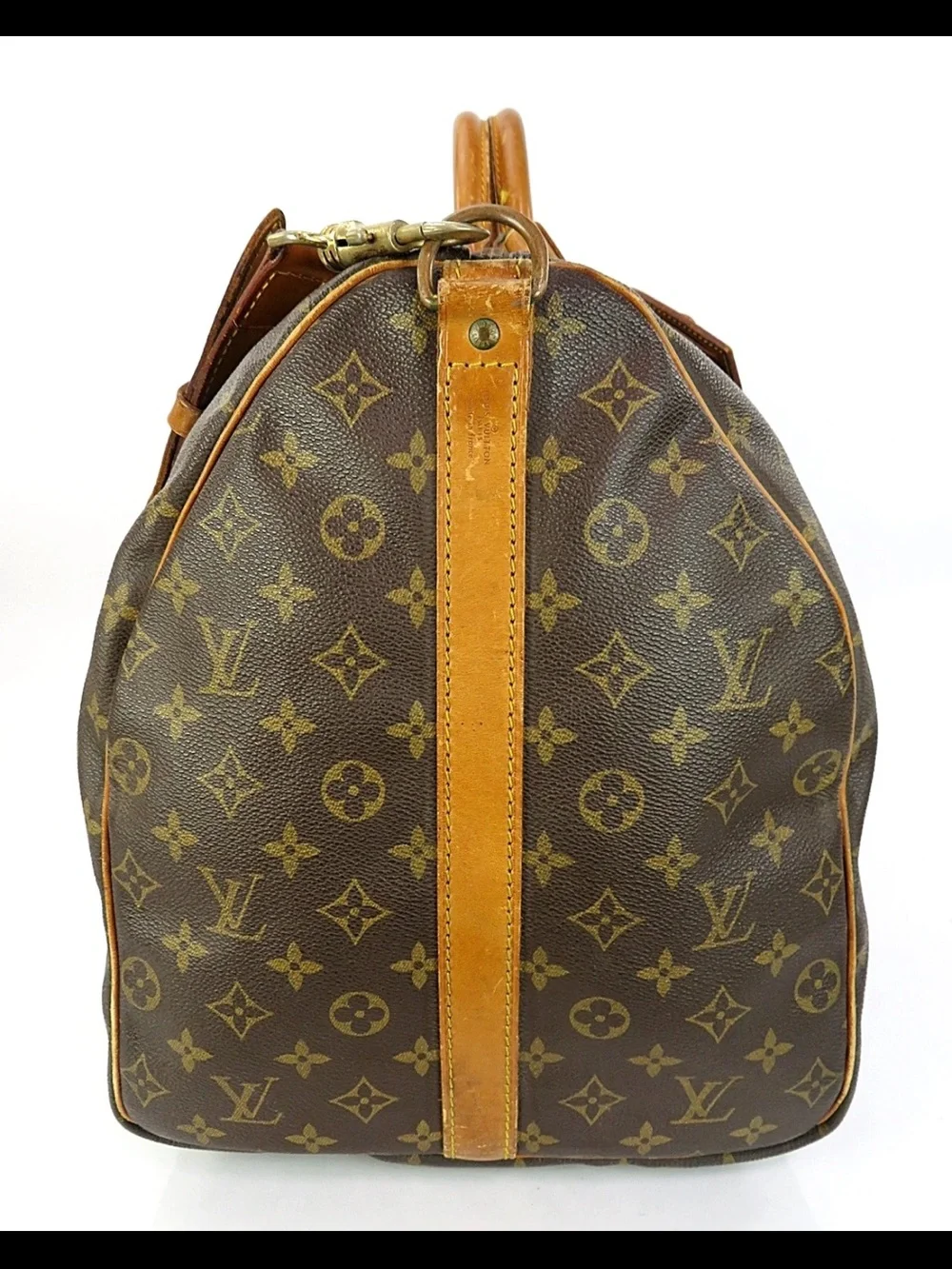 Louis Vuitton Brown Monogram Keepall Duffel Bag